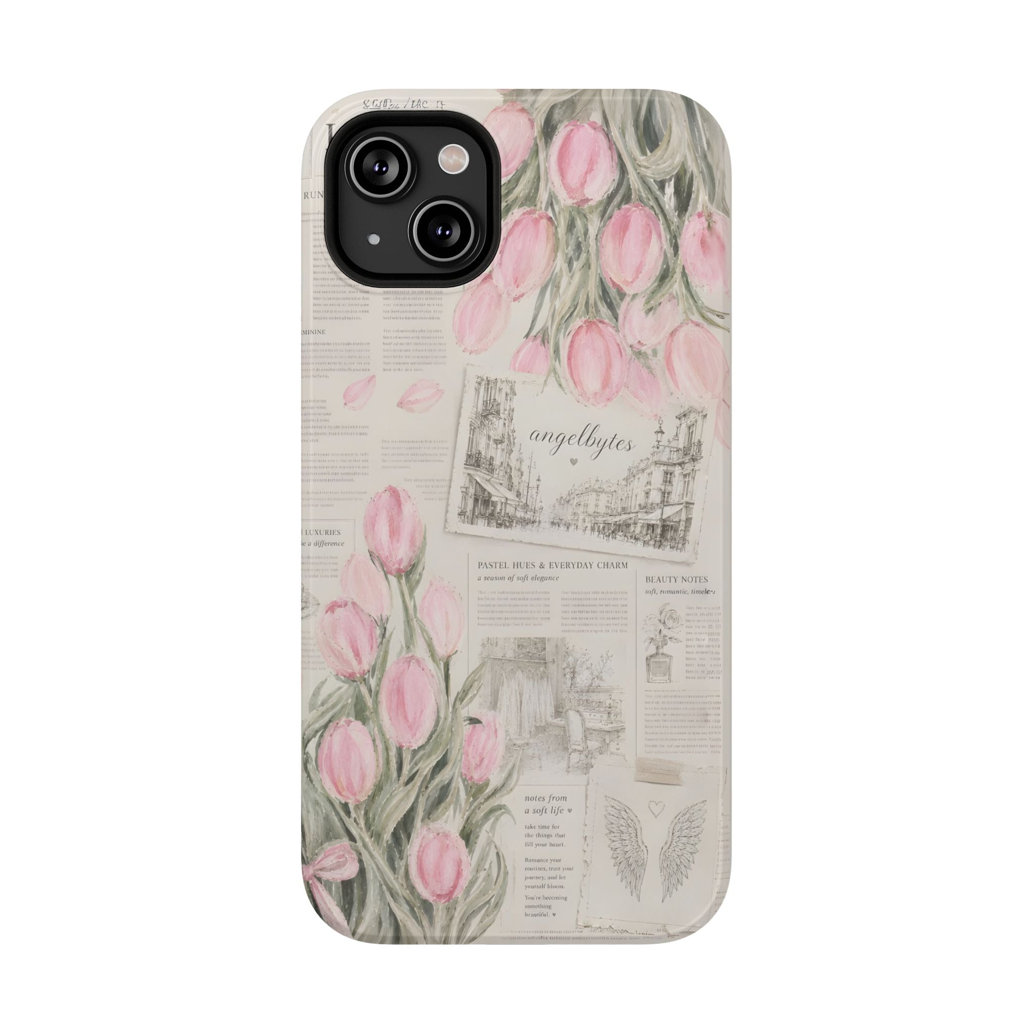 Notes From Paris iPhone Case