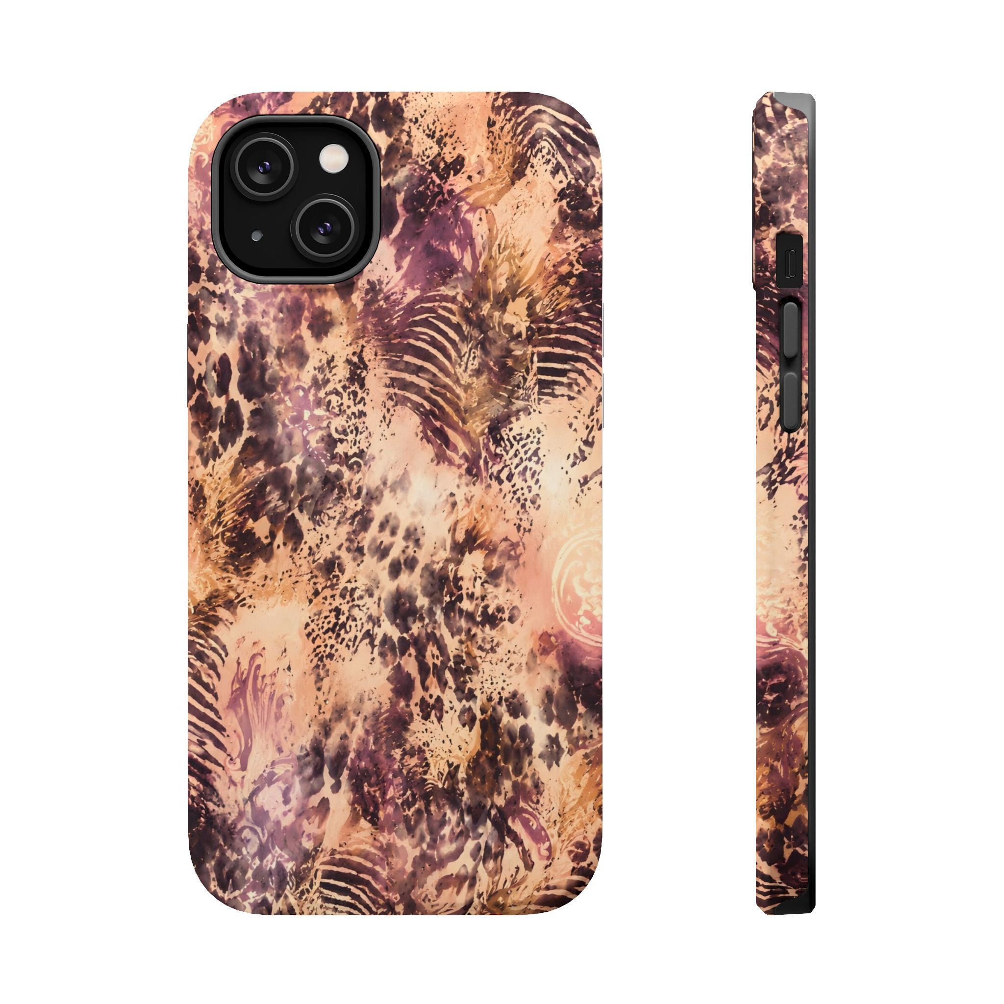 MagSafe Faded Feline iPhone Case