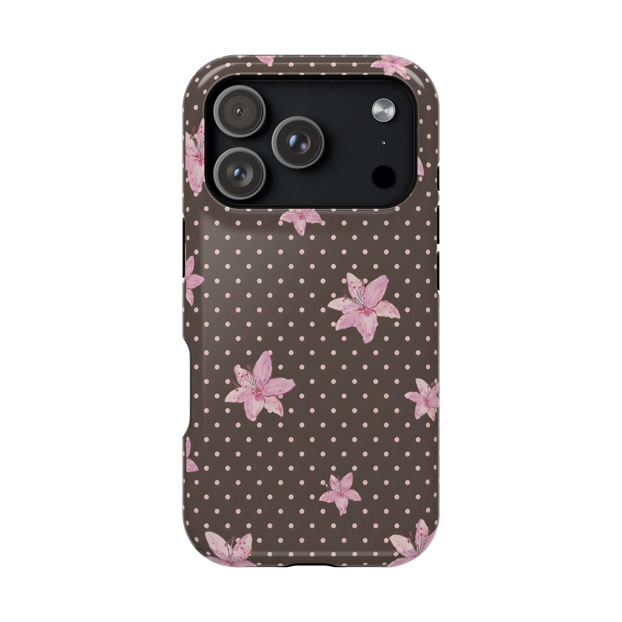Mocha Lily iPhone Case
