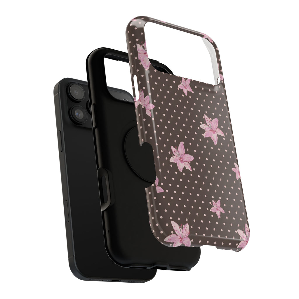 Mocha Lily iPhone Case