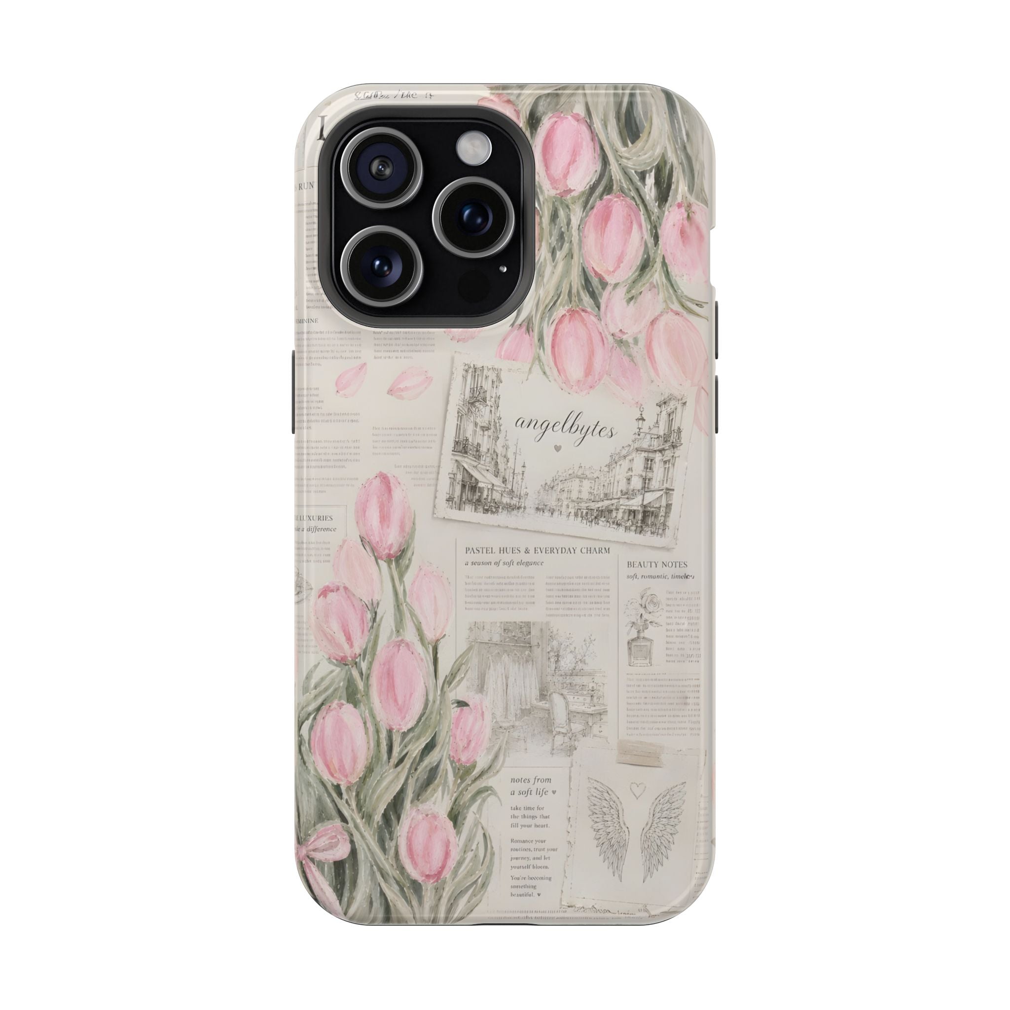 Notes From Paris iPhone Case