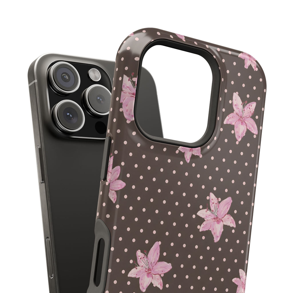 Mocha Lily iPhone Case