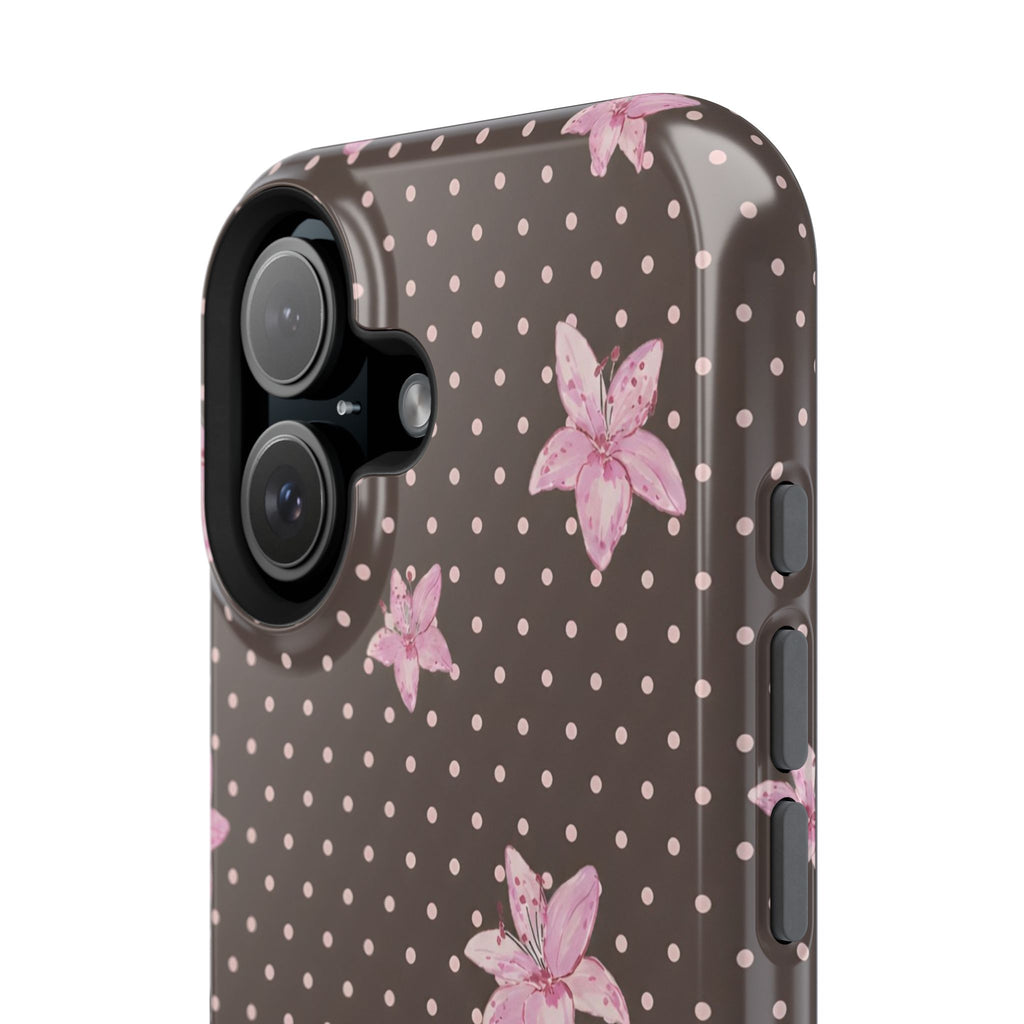 Mocha Lily iPhone Case