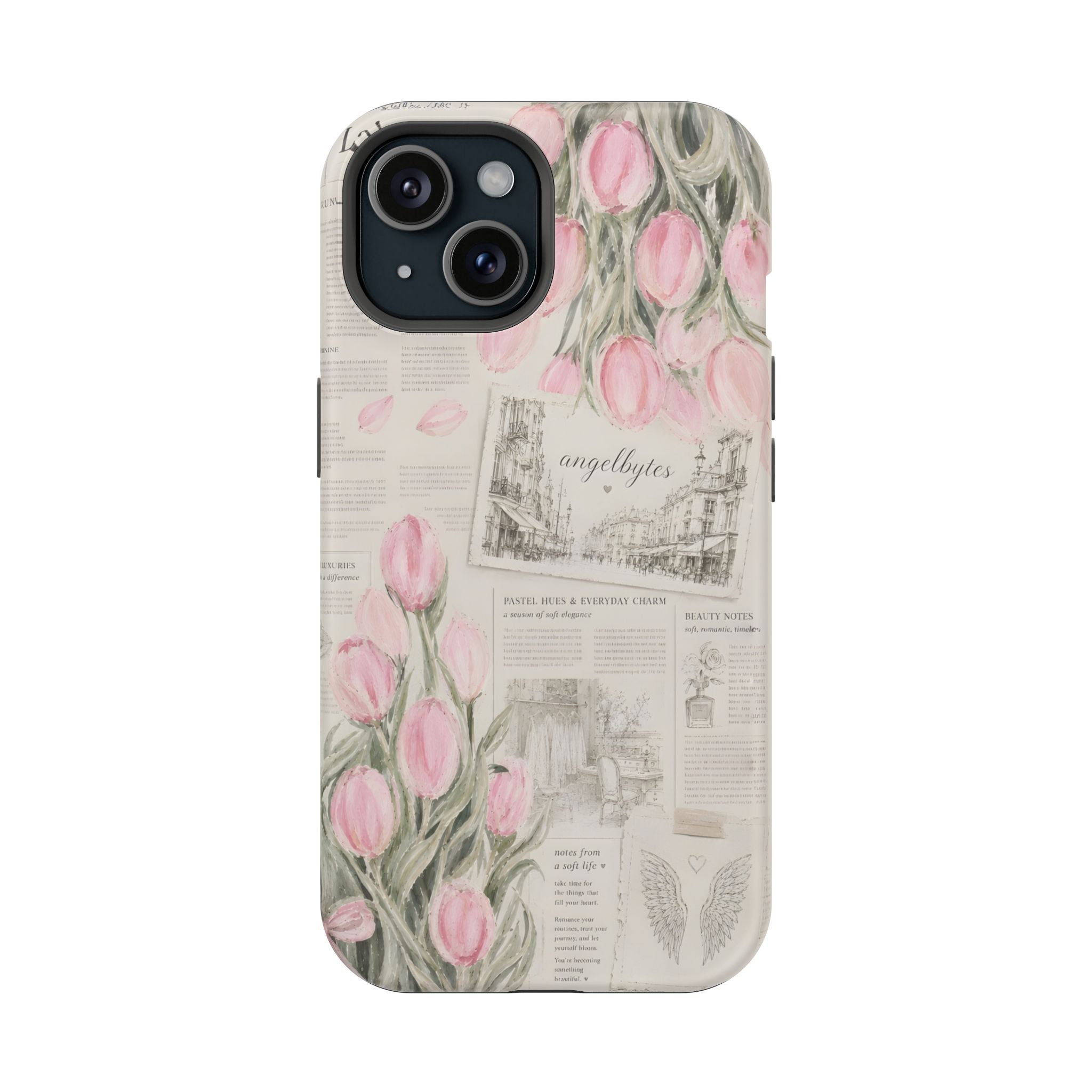 Notes From Paris iPhone Case