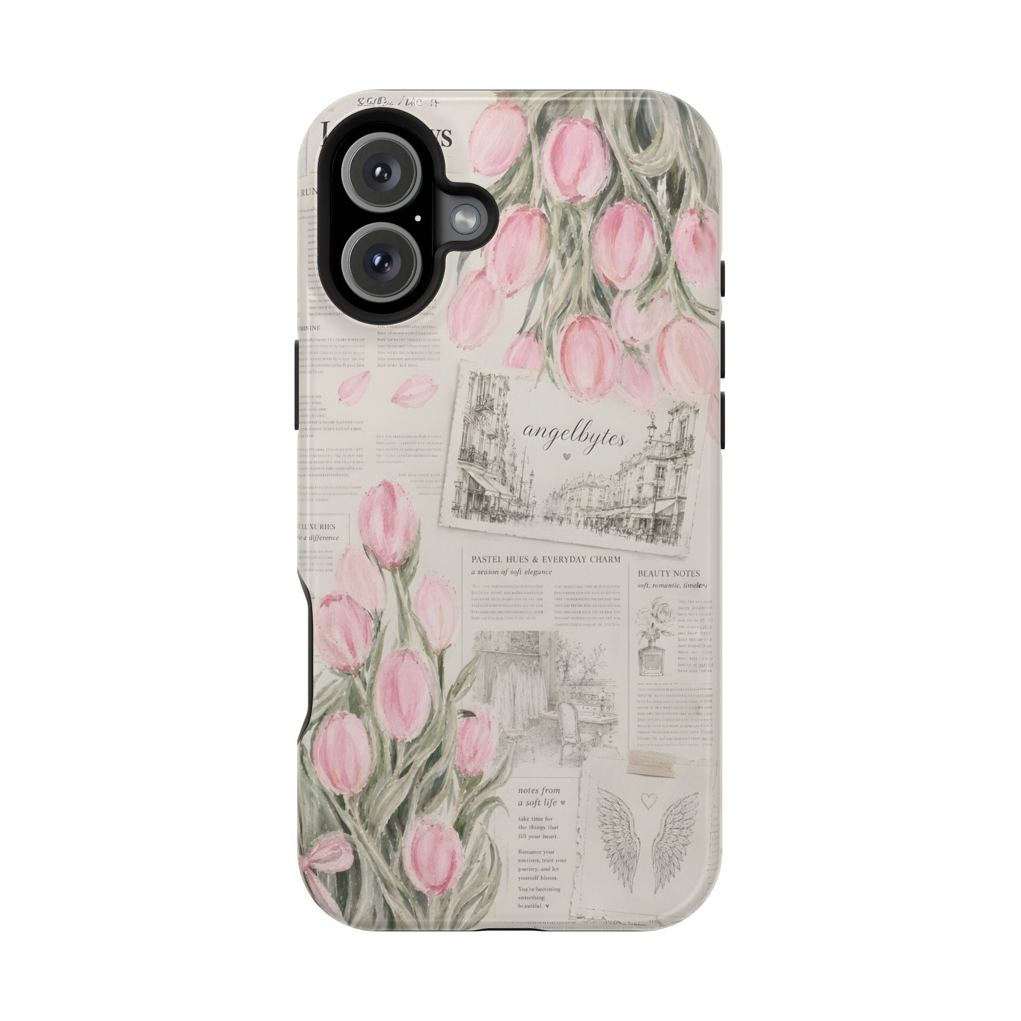 Notes From Paris iPhone Case