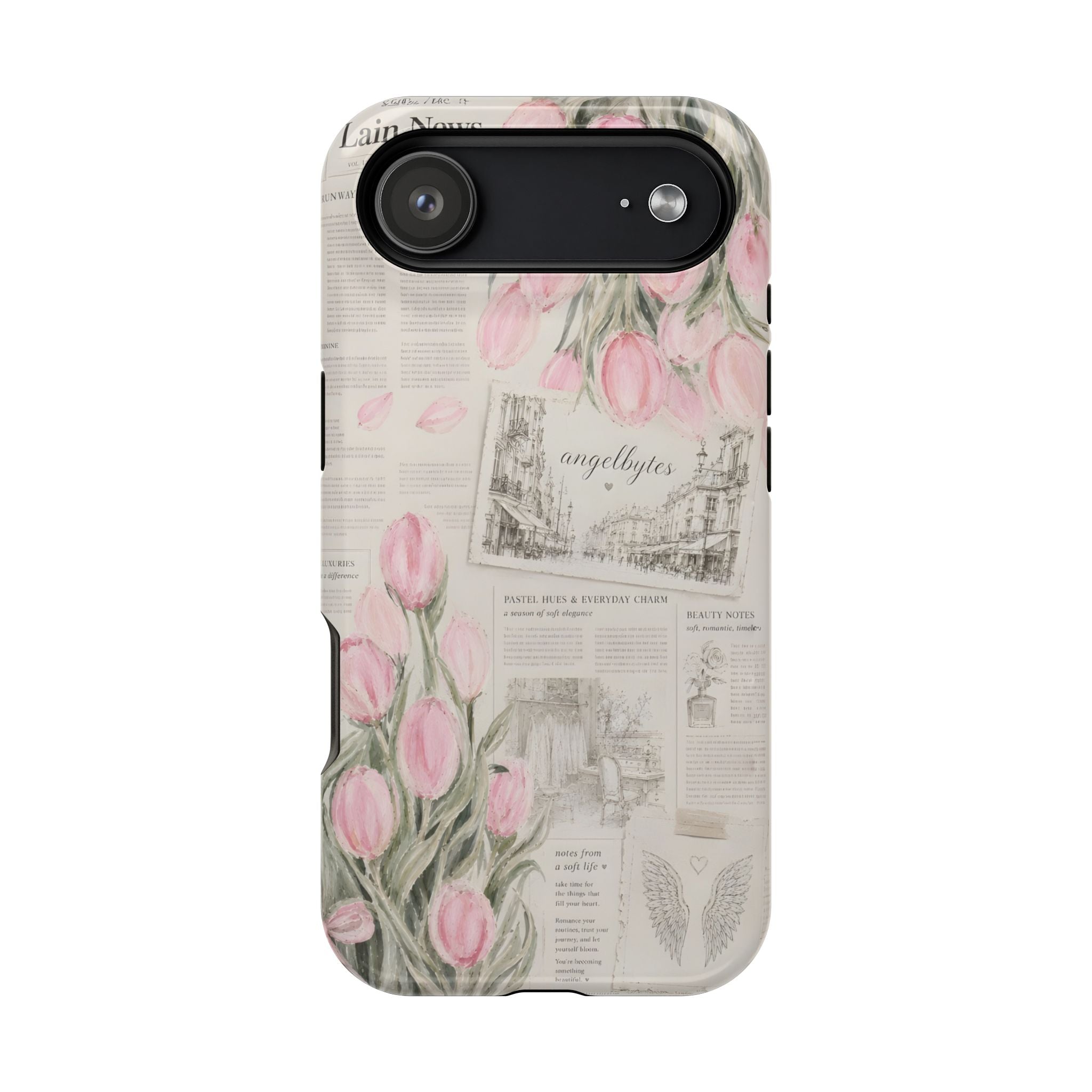 Notes From Paris iPhone Case