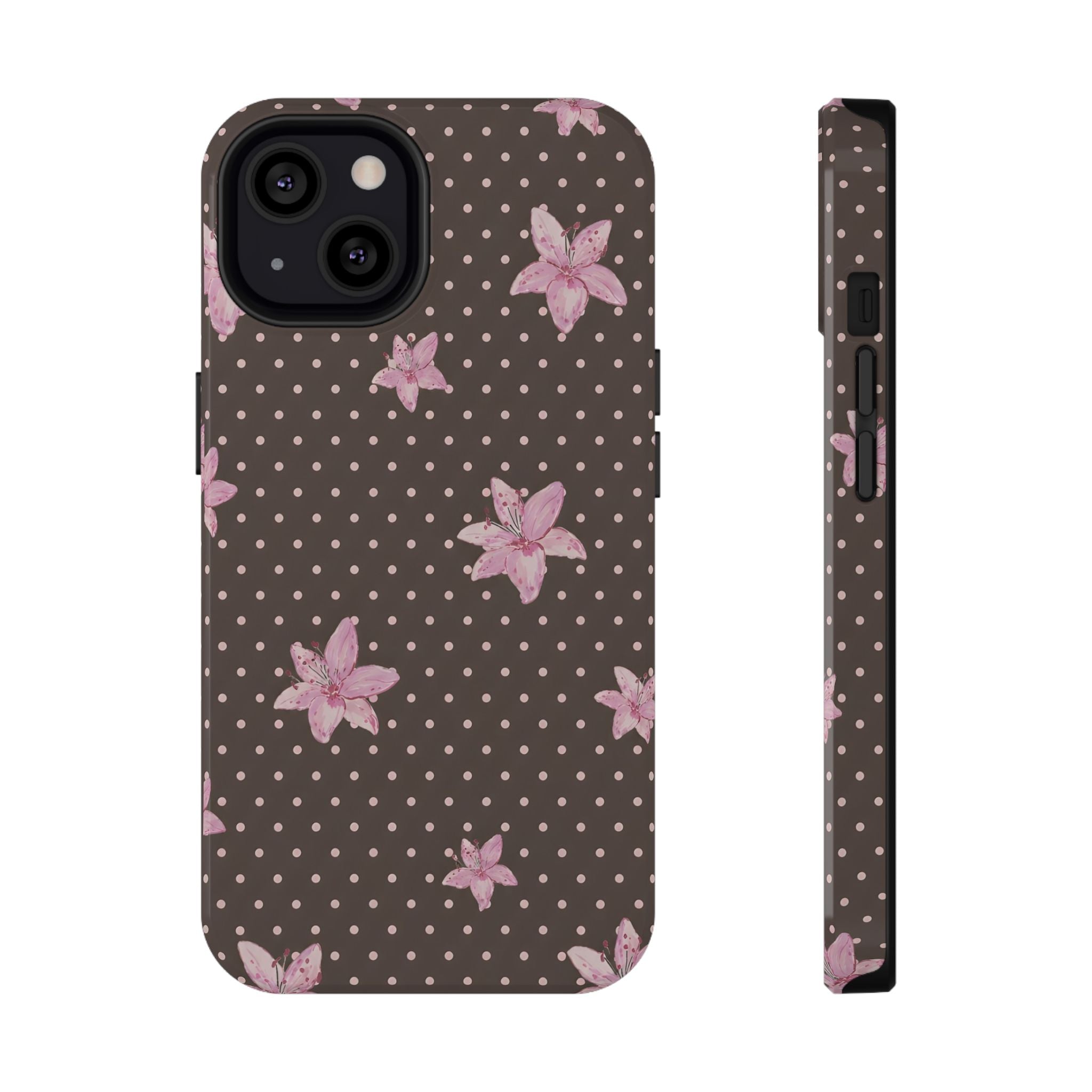 Mocha Lily iPhone Case