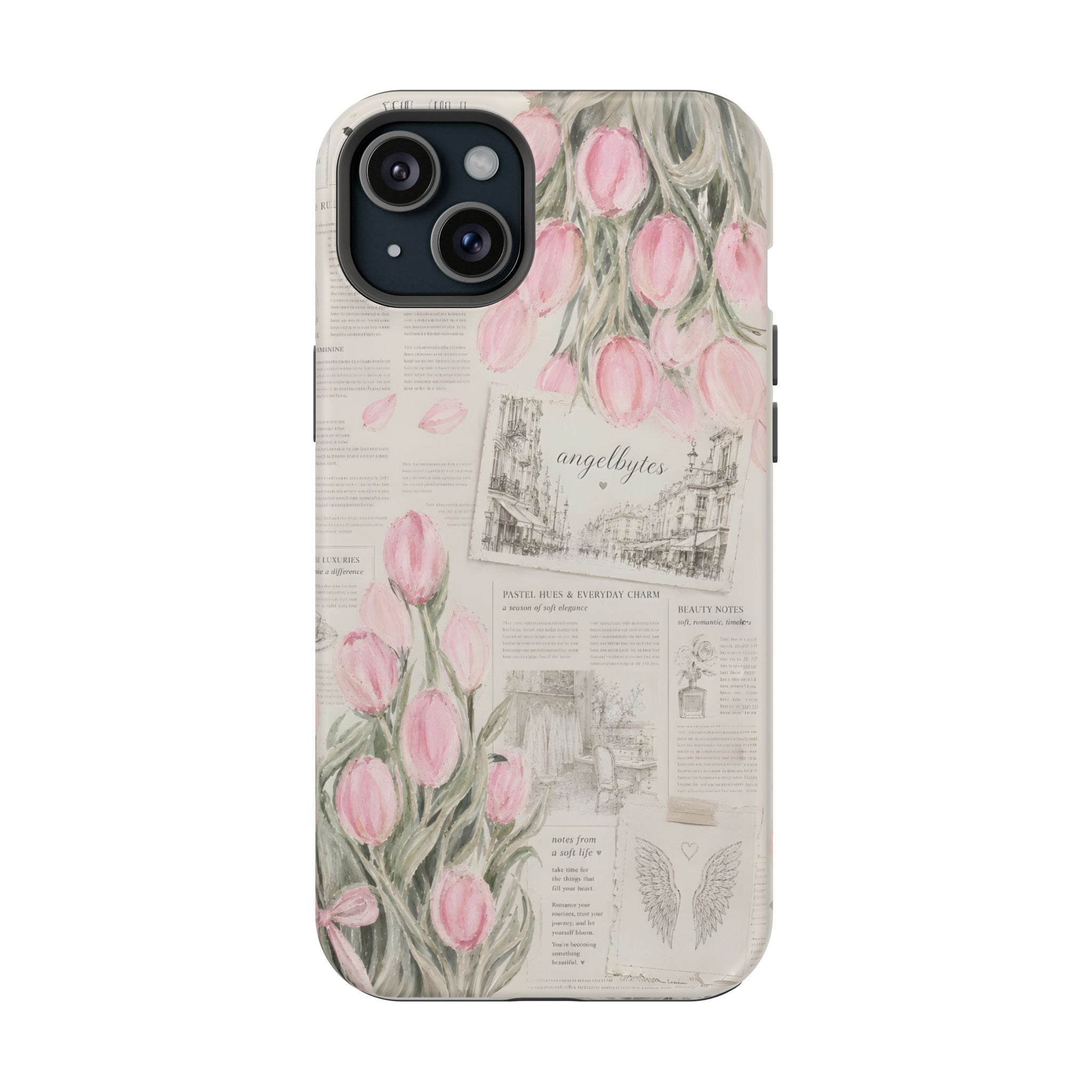 Notes From Paris iPhone Case