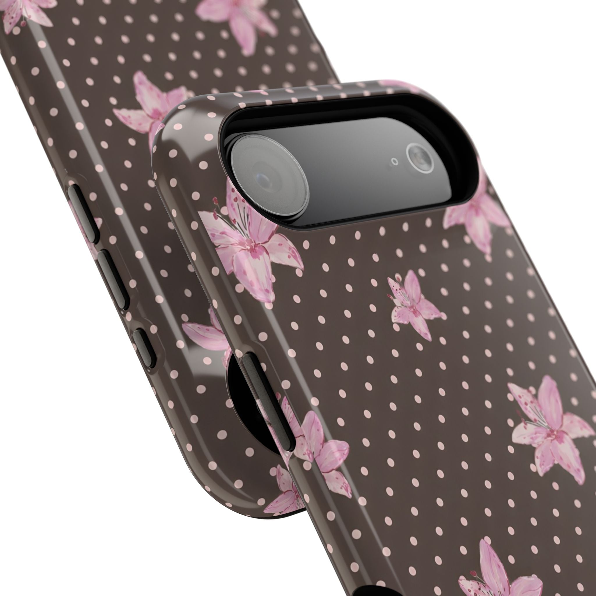 Mocha Lily iPhone Case