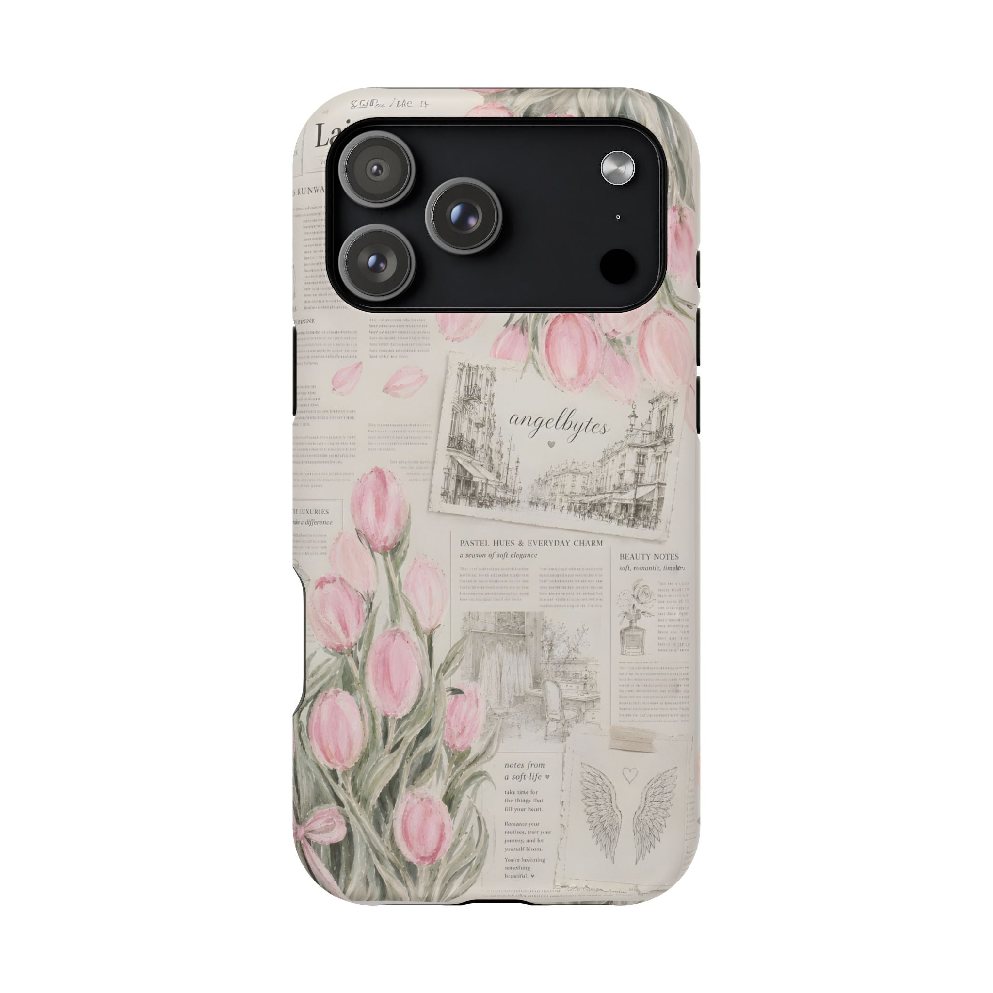 Notes From Paris iPhone Case