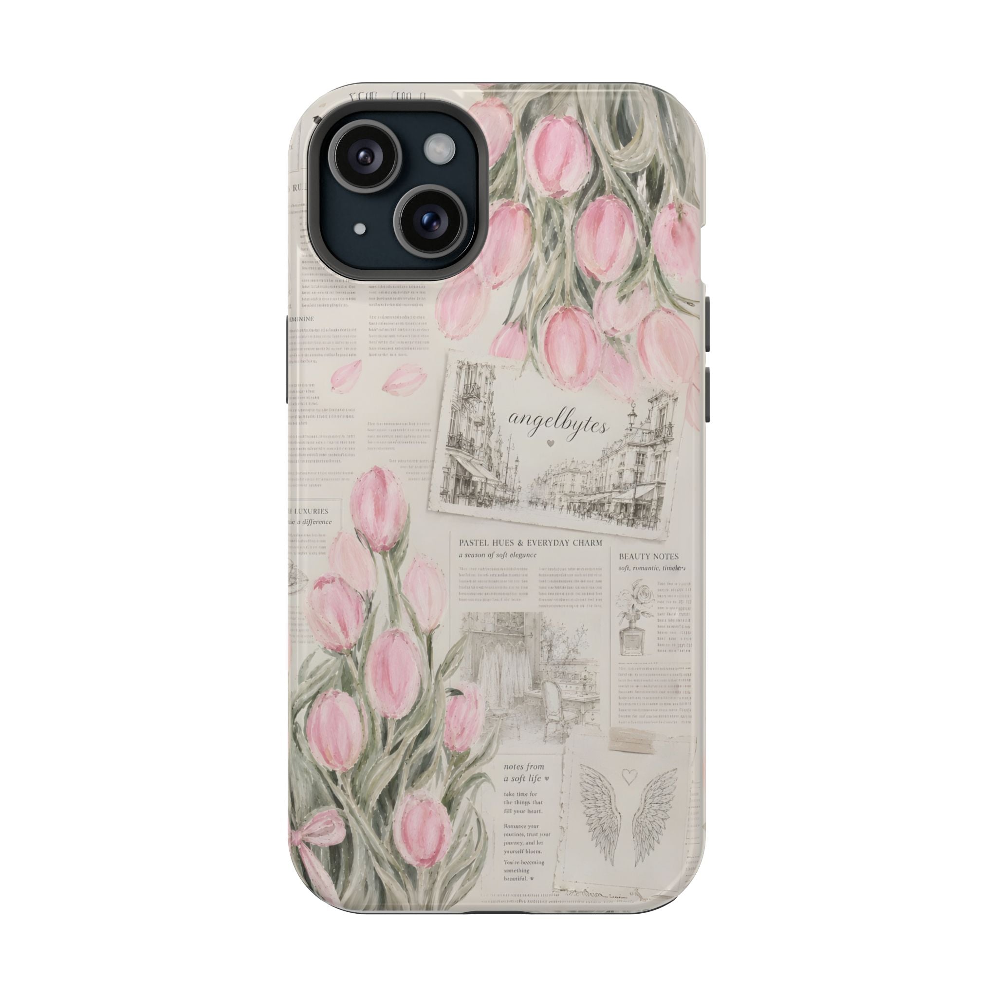 Notes From Paris iPhone Case