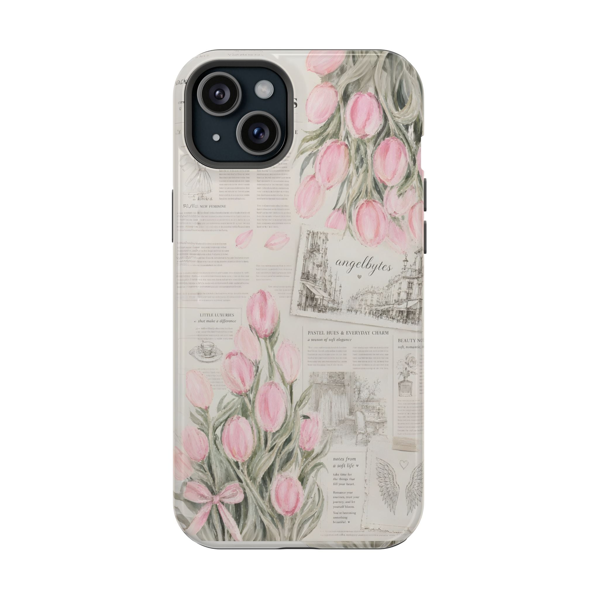 MagSafe Notes From Paris iPhone Case