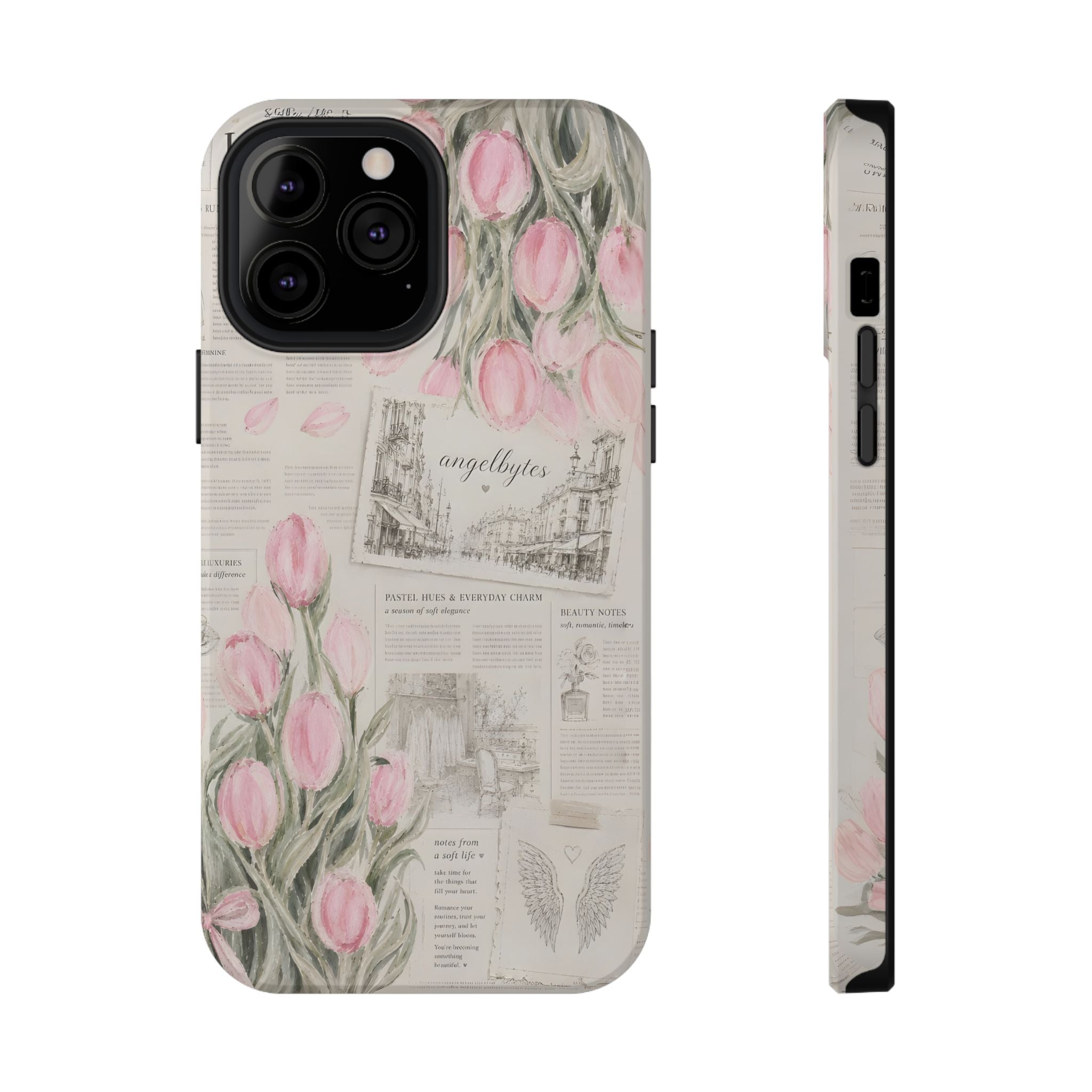 Notes From Paris iPhone Case