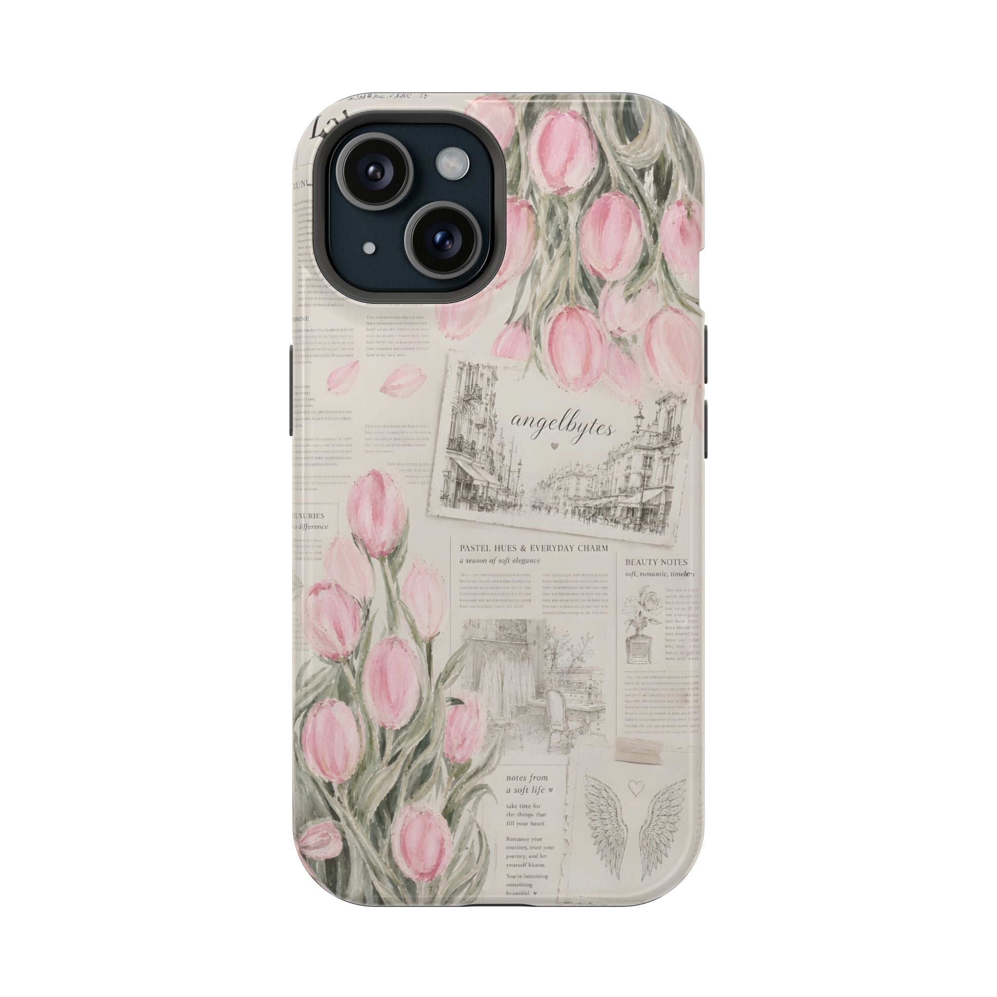 Notes From Paris iPhone Case