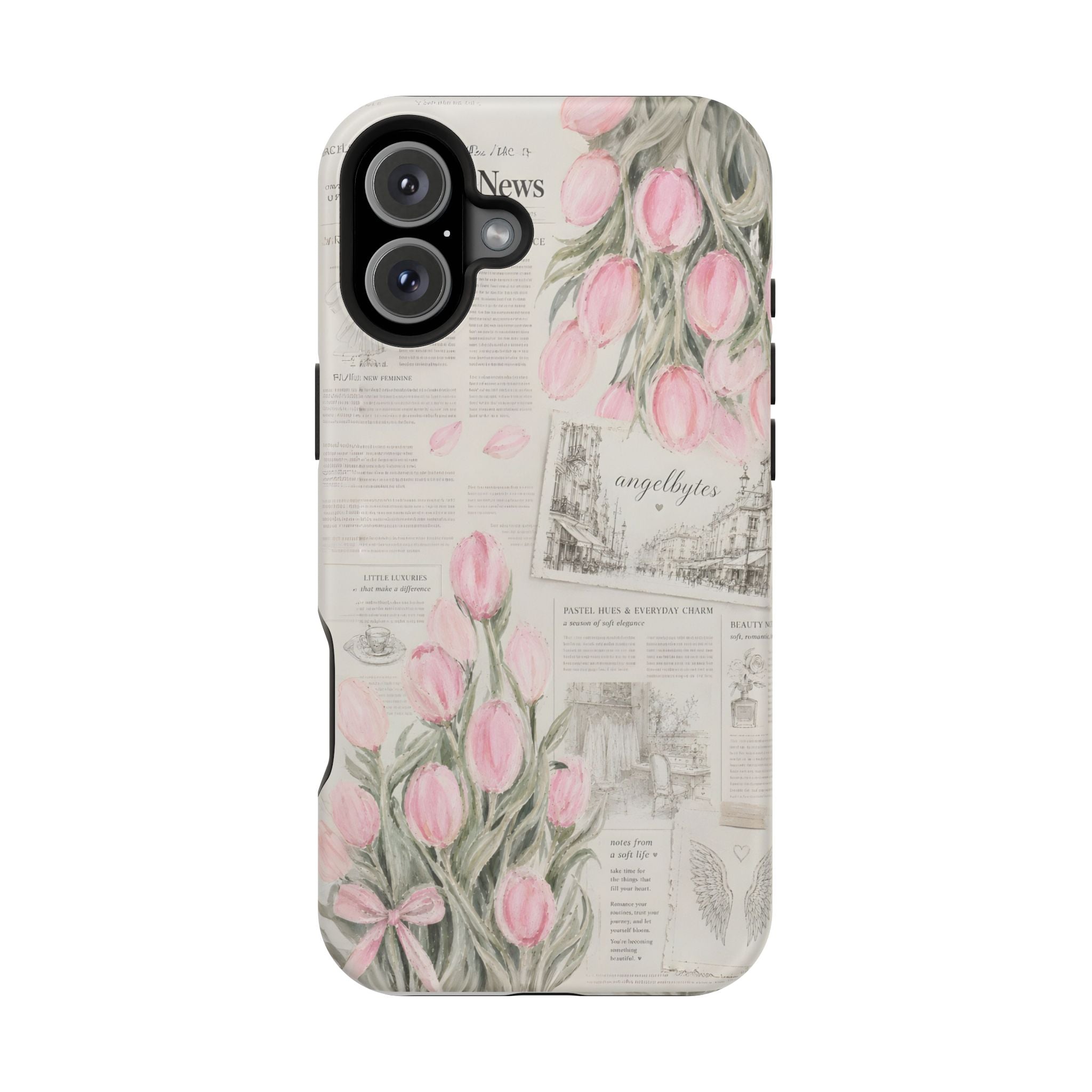 MagSafe Notes From Paris iPhone Case