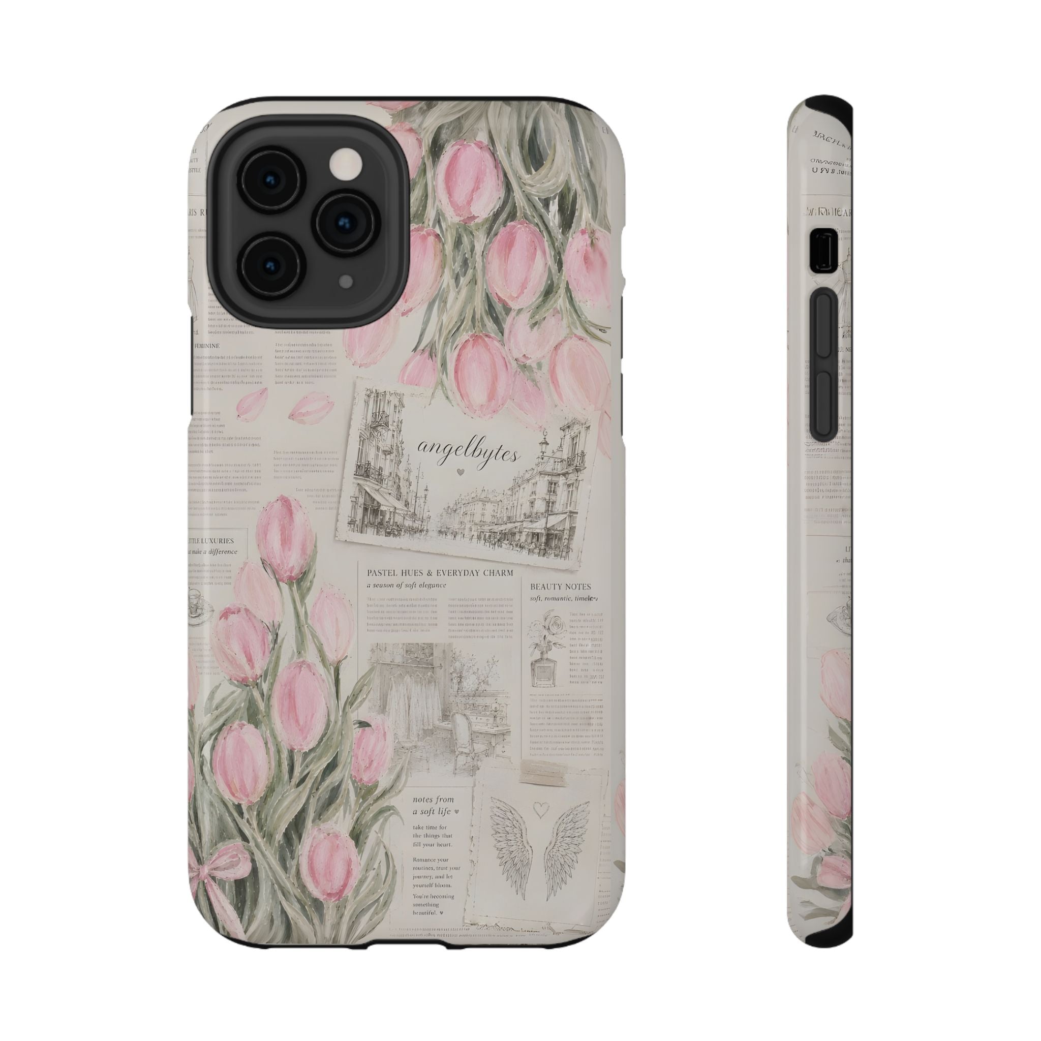 Notes From Paris iPhone Case