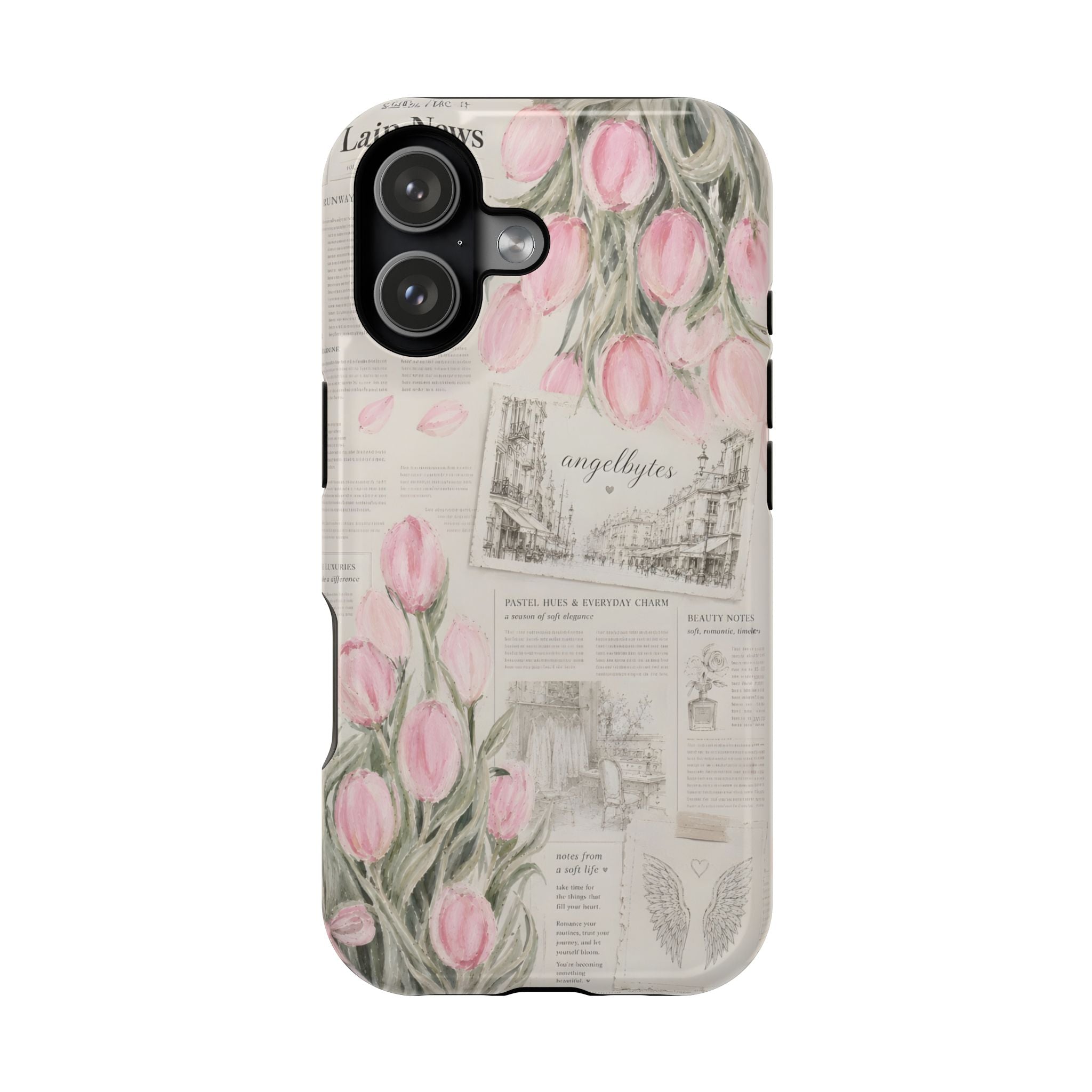 Notes From Paris iPhone Case