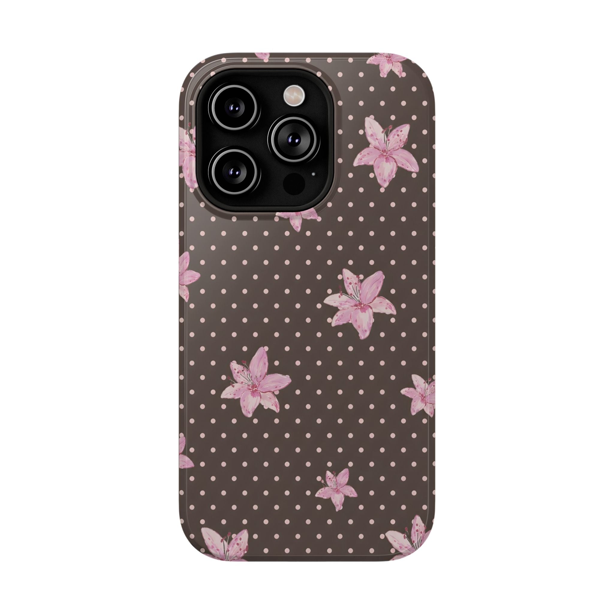 Mocha Lily iPhone Case