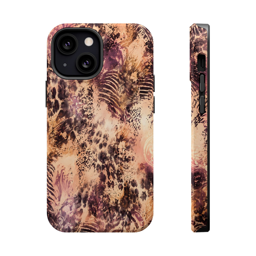 MagSafe Faded Feline iPhone Case