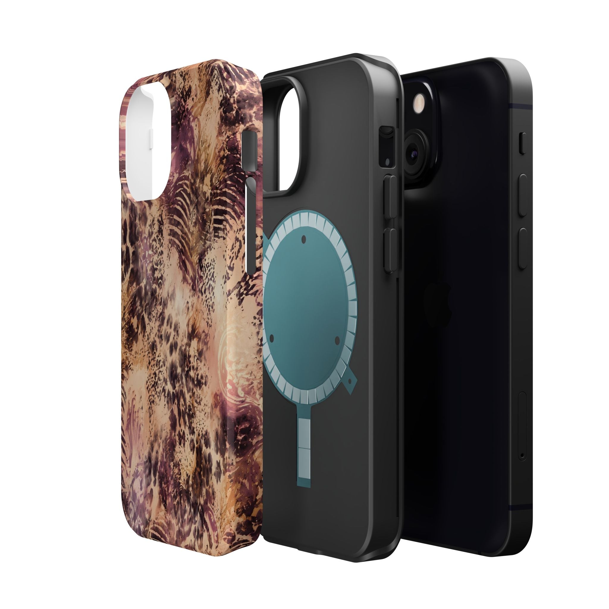 MagSafe Faded Feline iPhone Case