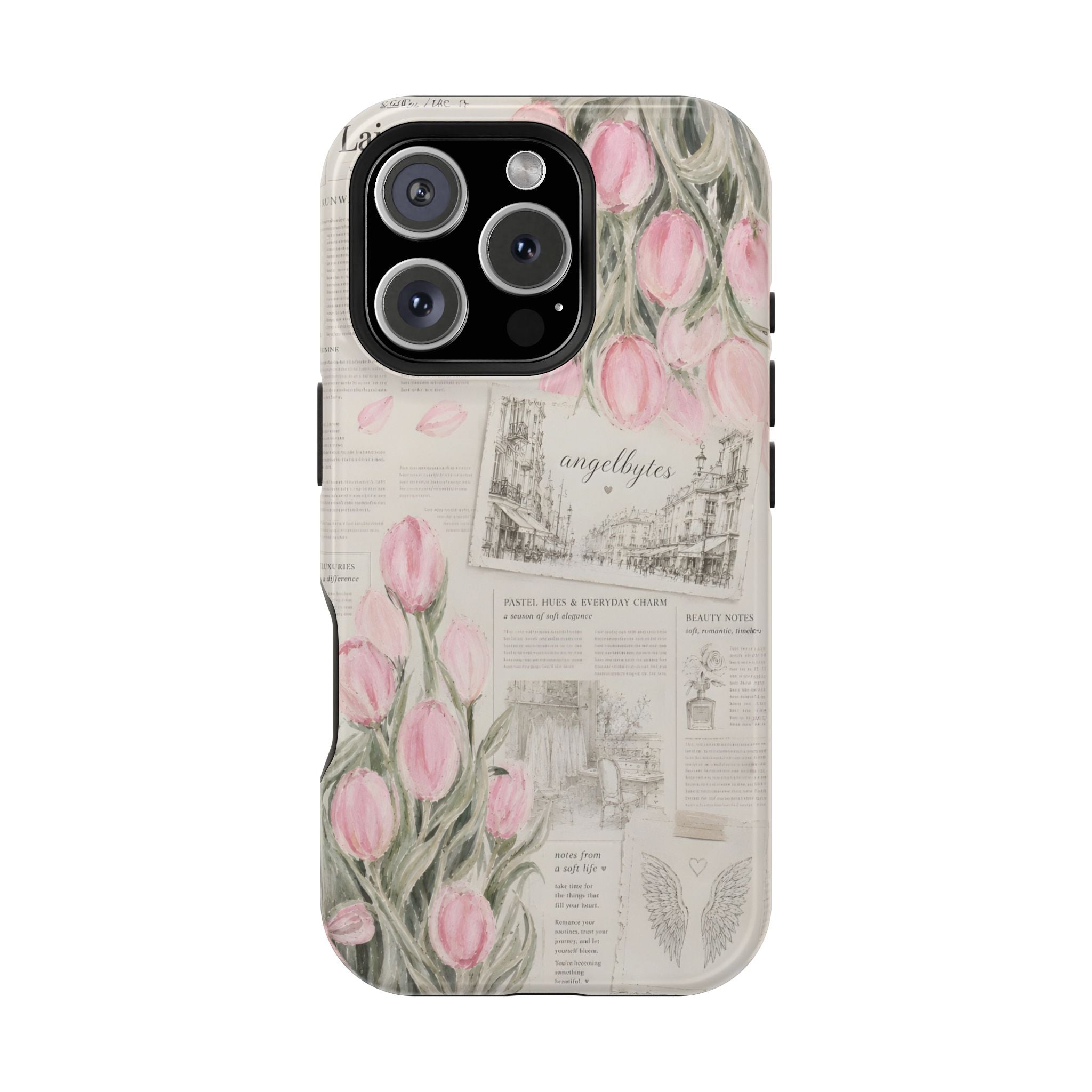 Notes From Paris iPhone Case