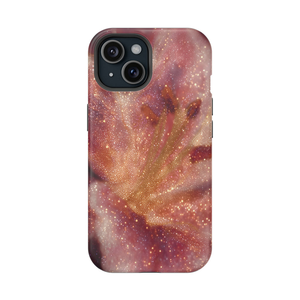 MagSafe Glimmer Lily iPhone Case