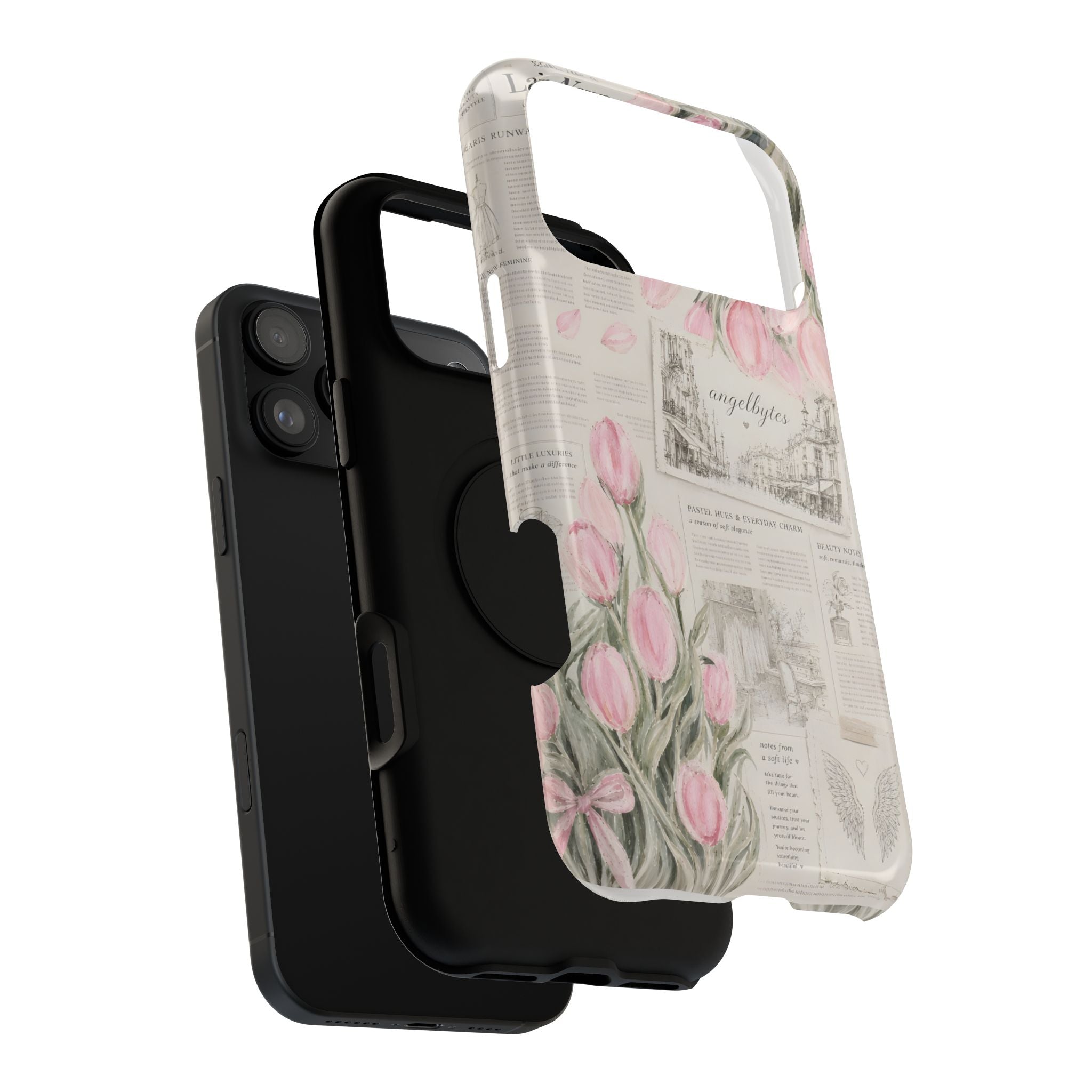 Notes From Paris iPhone Case