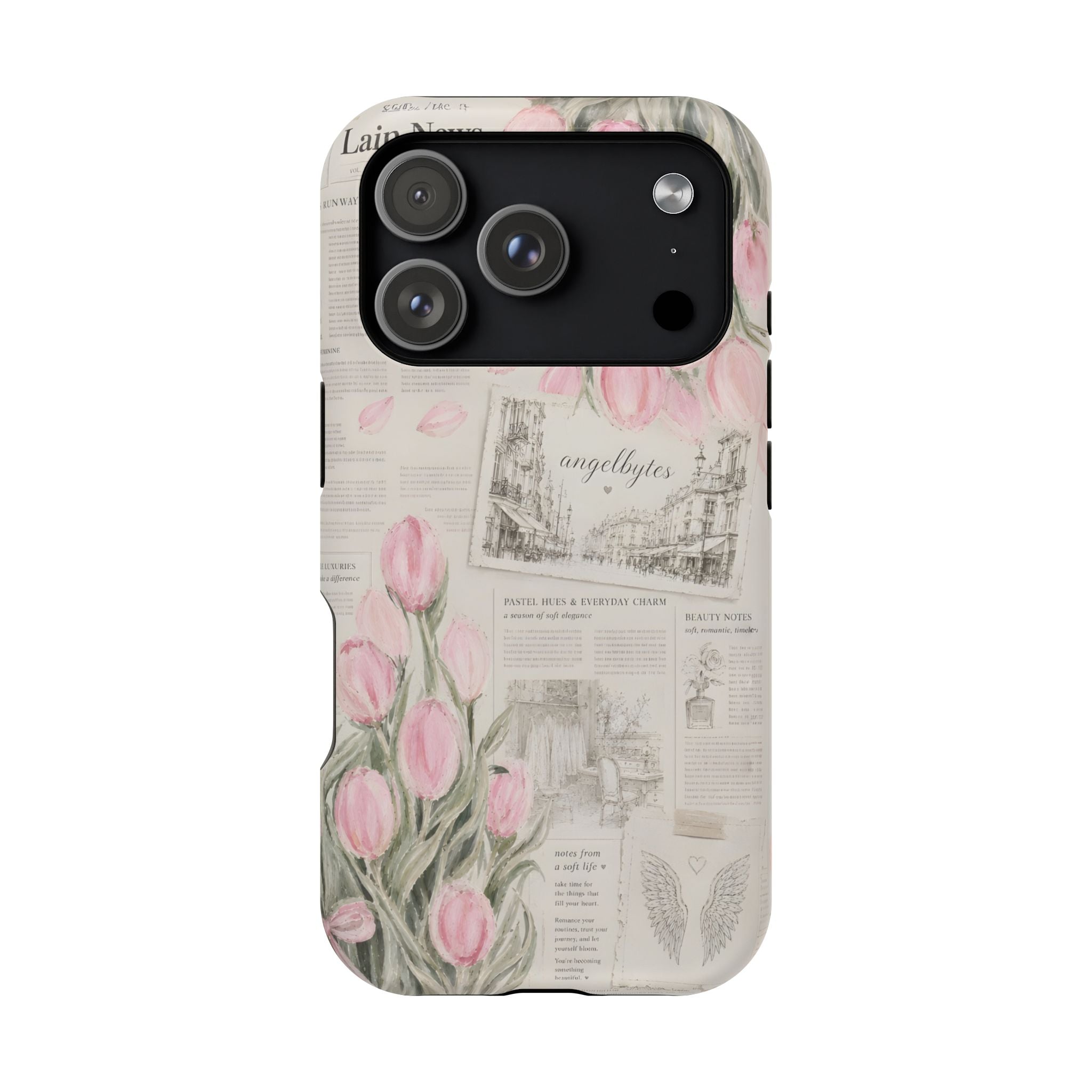 Notes From Paris iPhone Case