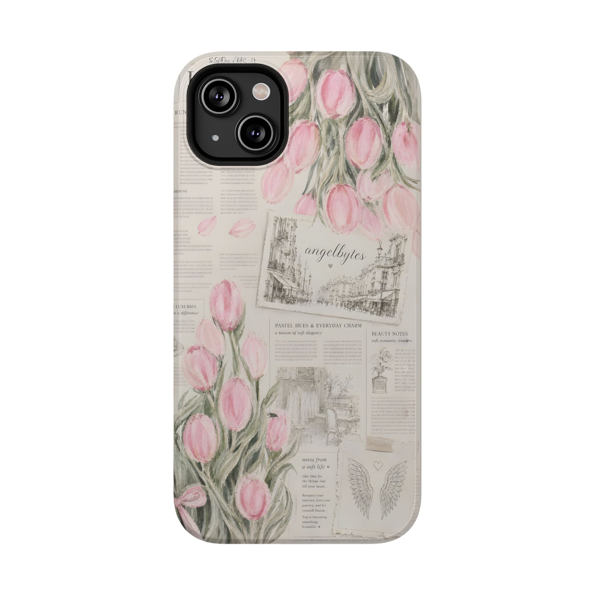 Notes From Paris iPhone Case