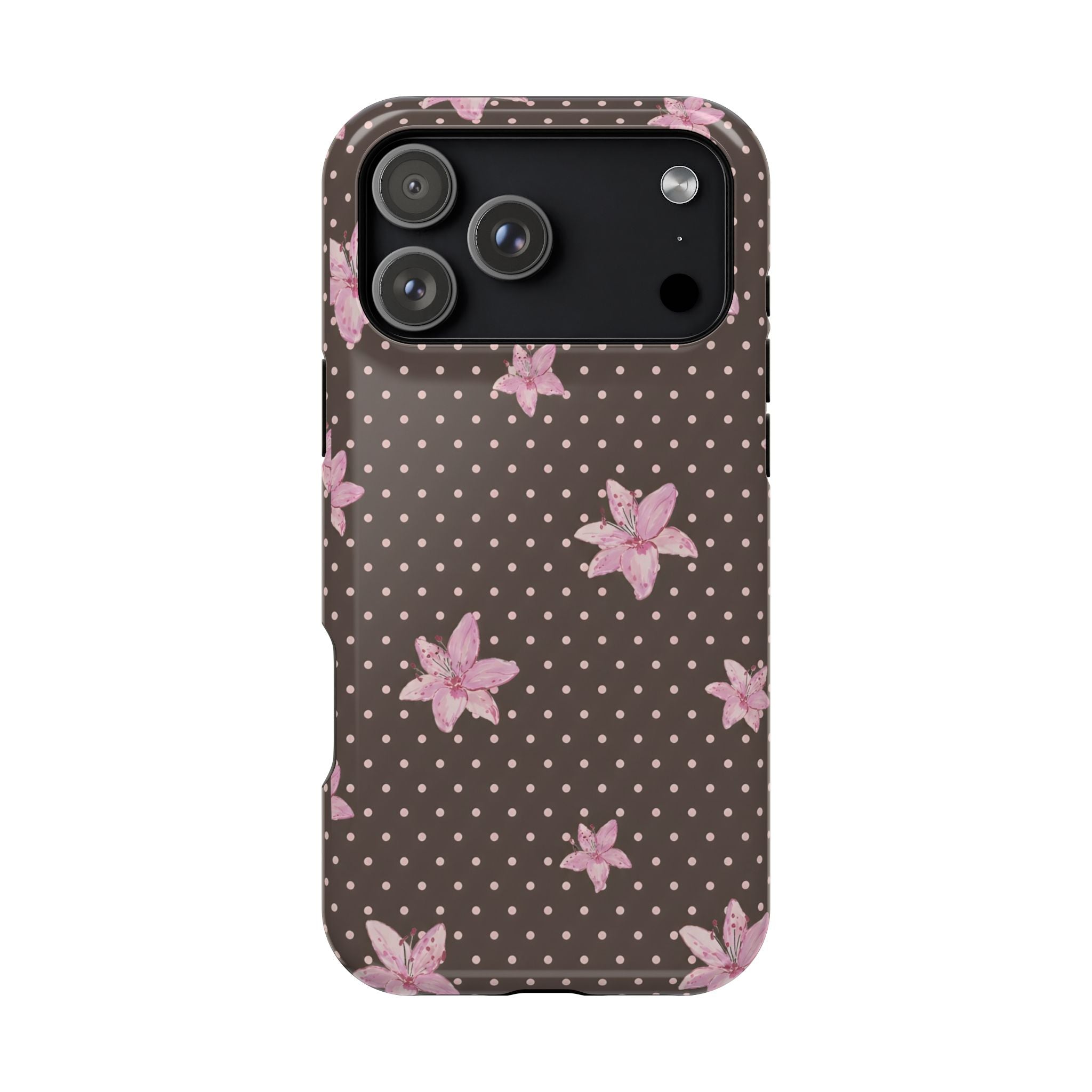 Mocha Lily iPhone Case