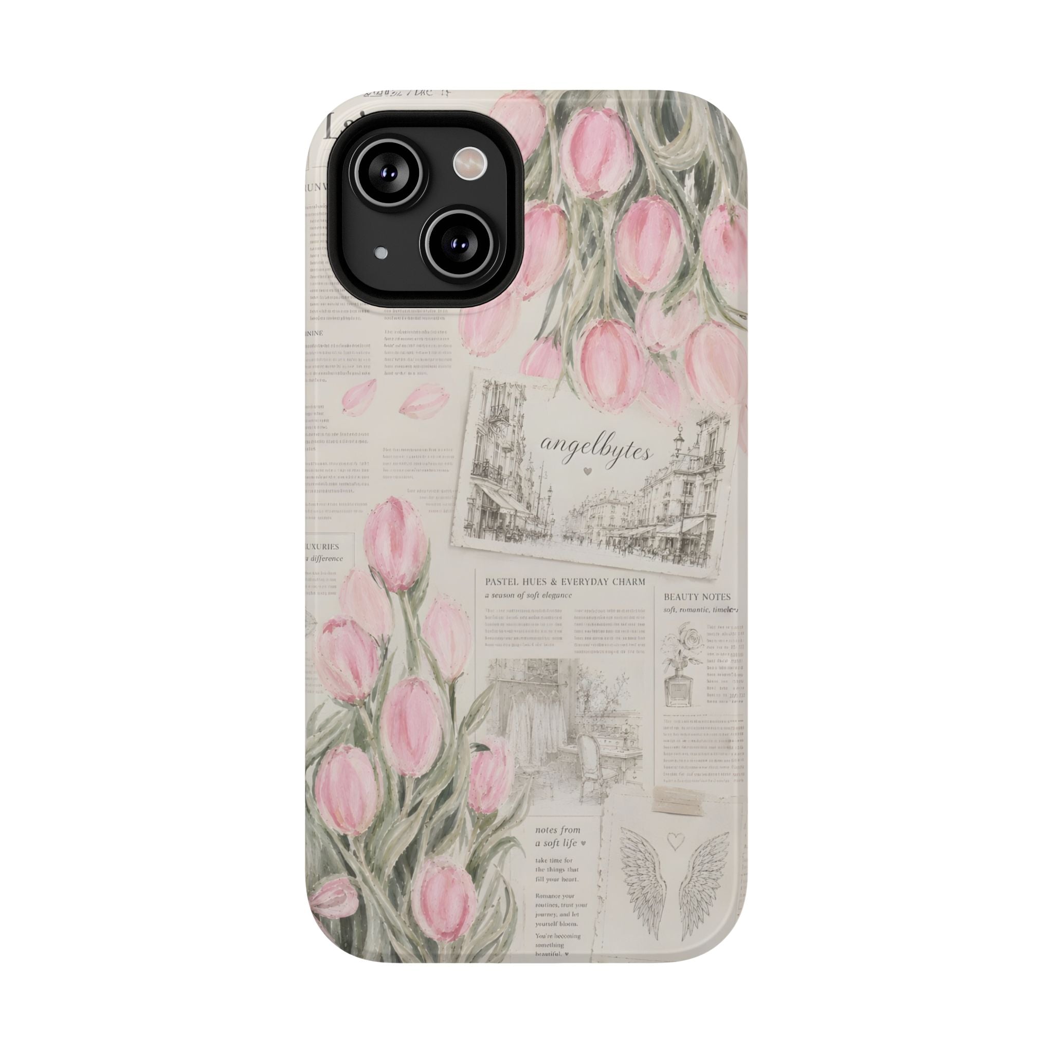 Notes From Paris iPhone Case