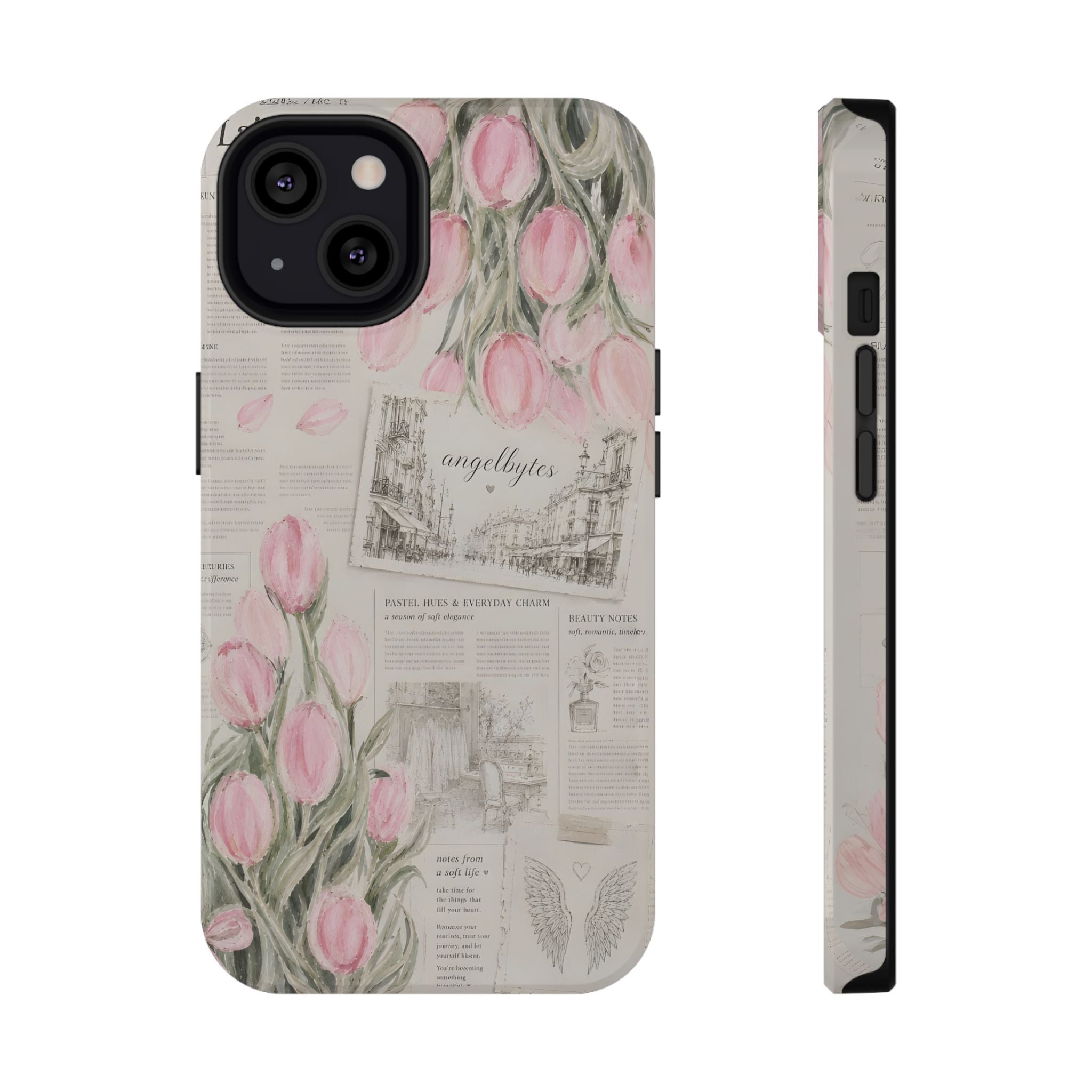 Notes From Paris iPhone Case