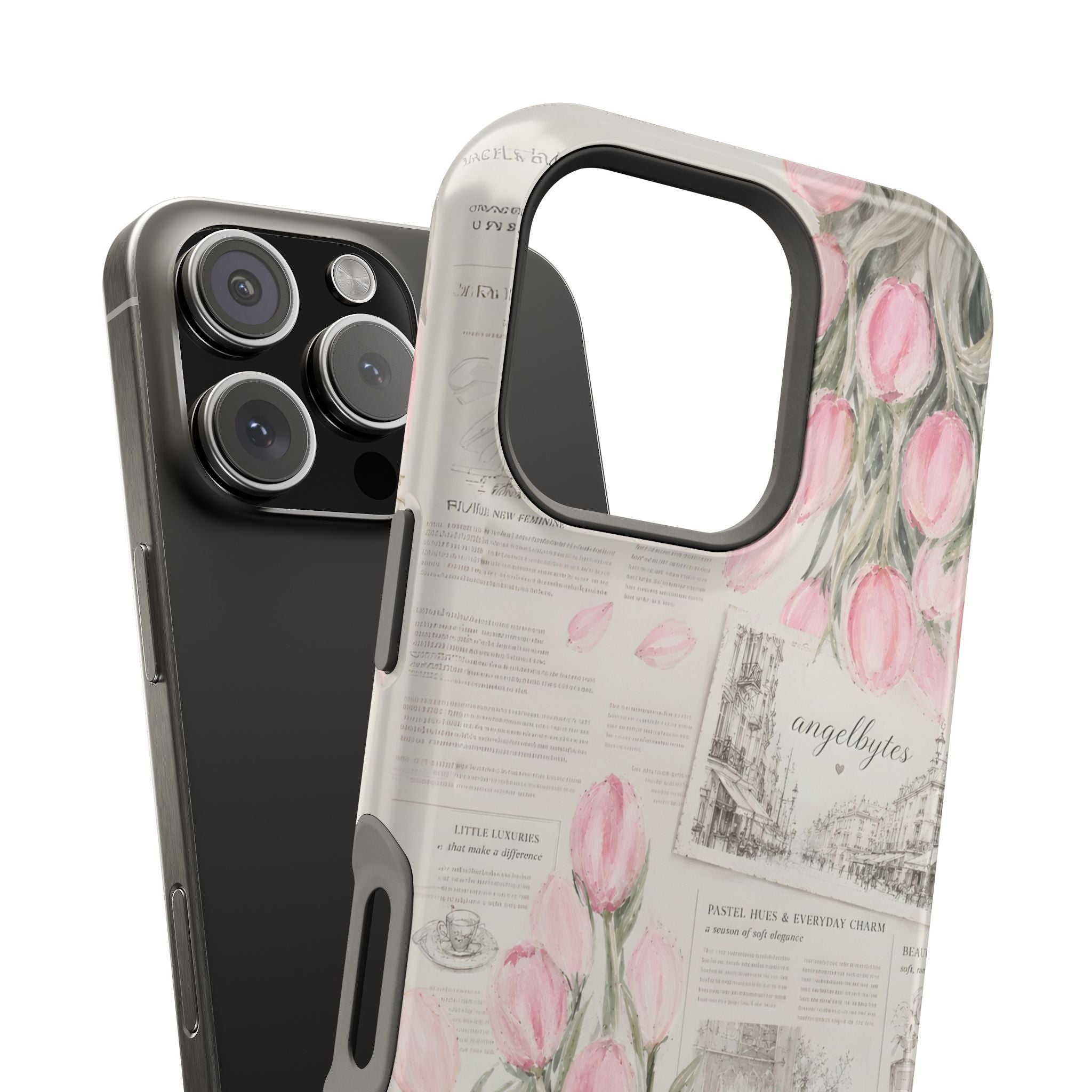 MagSafe Notes From Paris iPhone Case