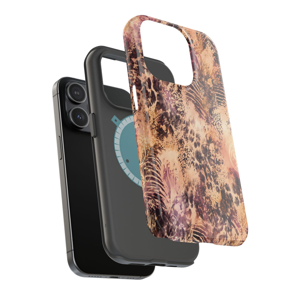 MagSafe Faded Feline iPhone Case