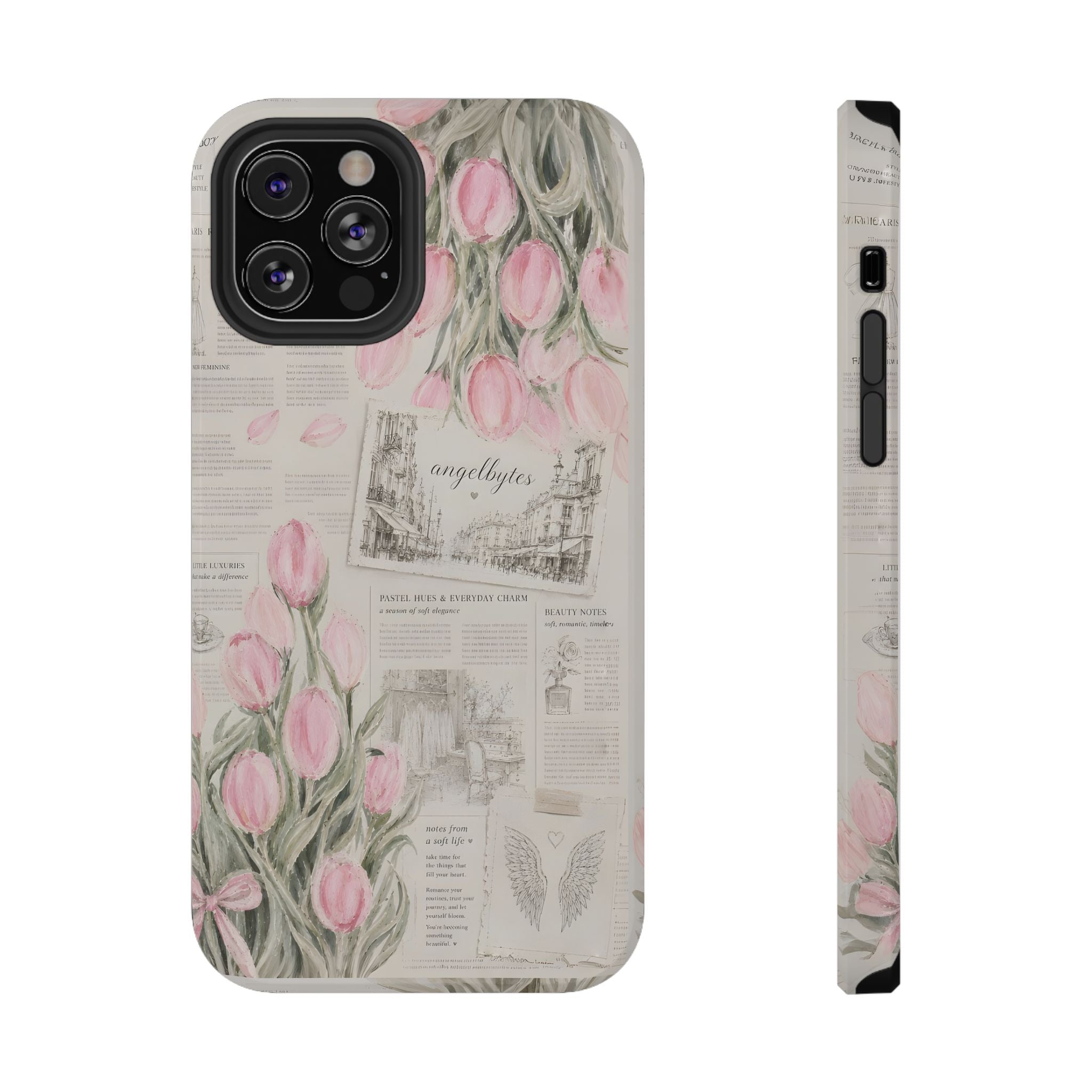 Notes From Paris iPhone Case